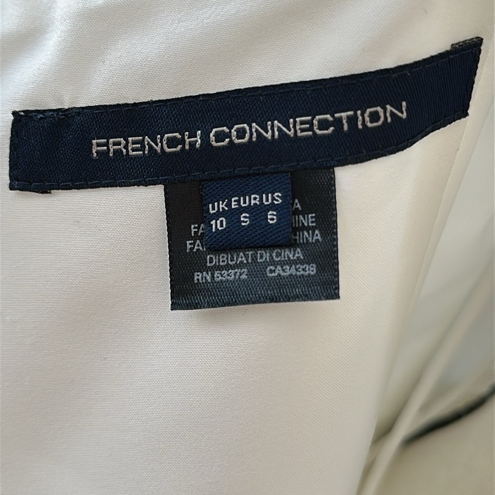 French Connection Ruffle Fit & Flare Mini Dress - Picture 8 of 13